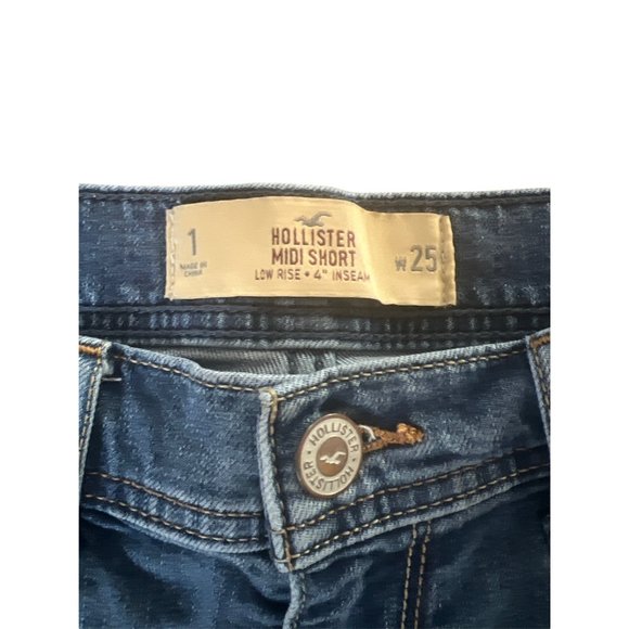 Hollister Midi Short Size 1 - Picture 2 of 4